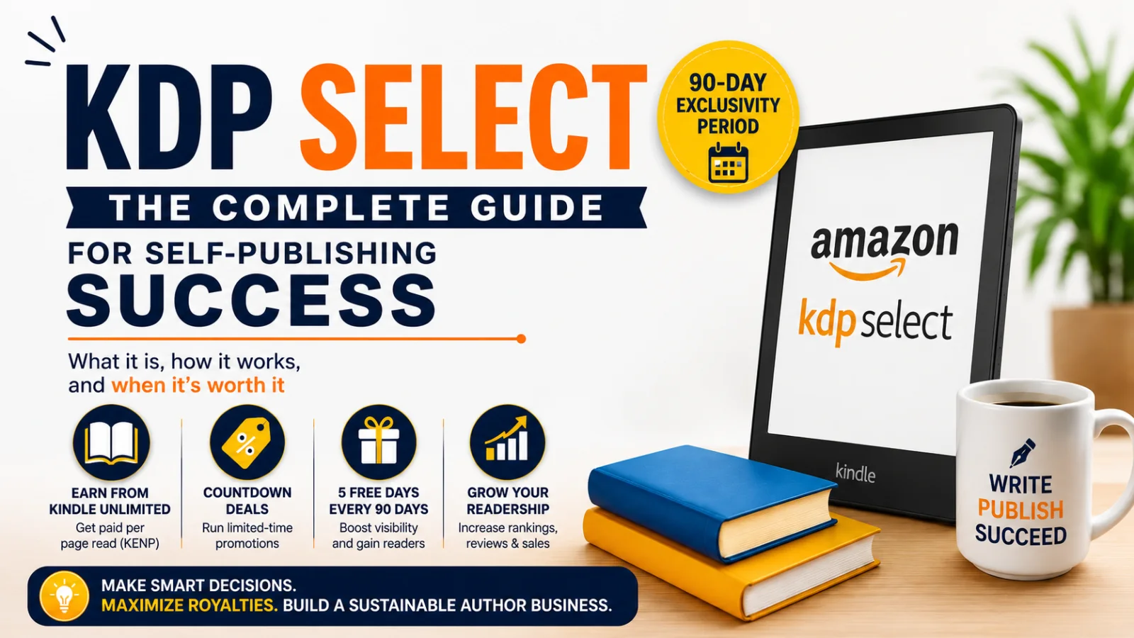 KDP Select in 2026: Is It Worth It for Indie Authors? by Oliver Grant - Blog featured image