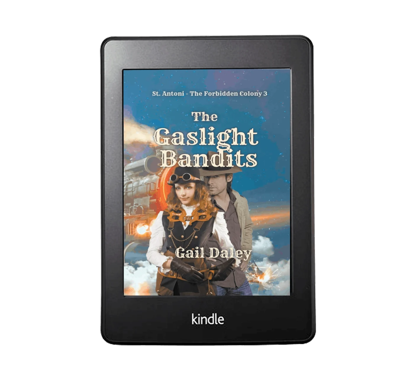 The Gaslight Bandits by Gail Daley - Kindle book cover